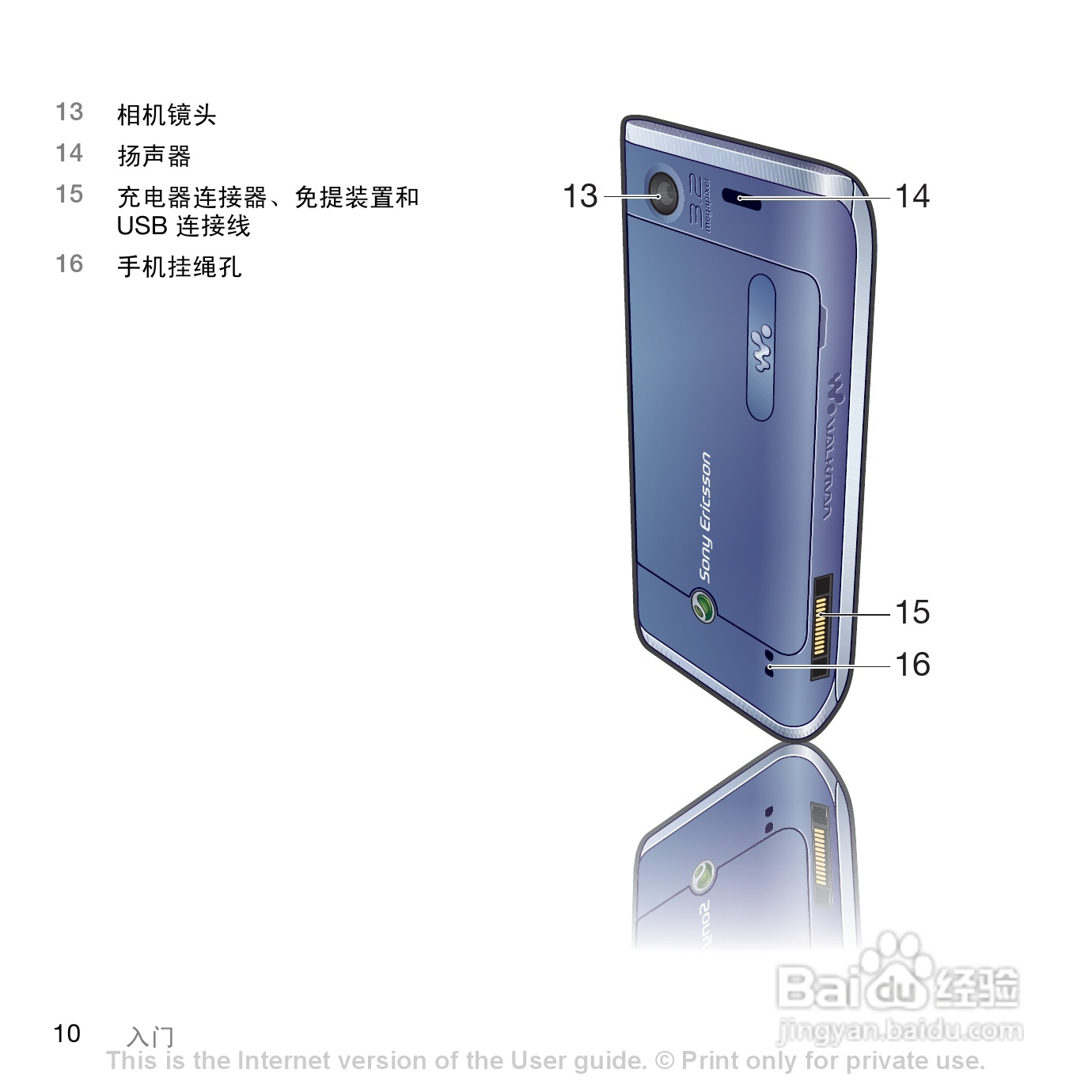 索尼爱立信W595C手机使用说明书:[2]