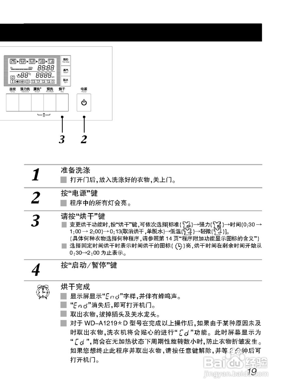 LG WD-A12197D洗衣机使用说明书:[2]