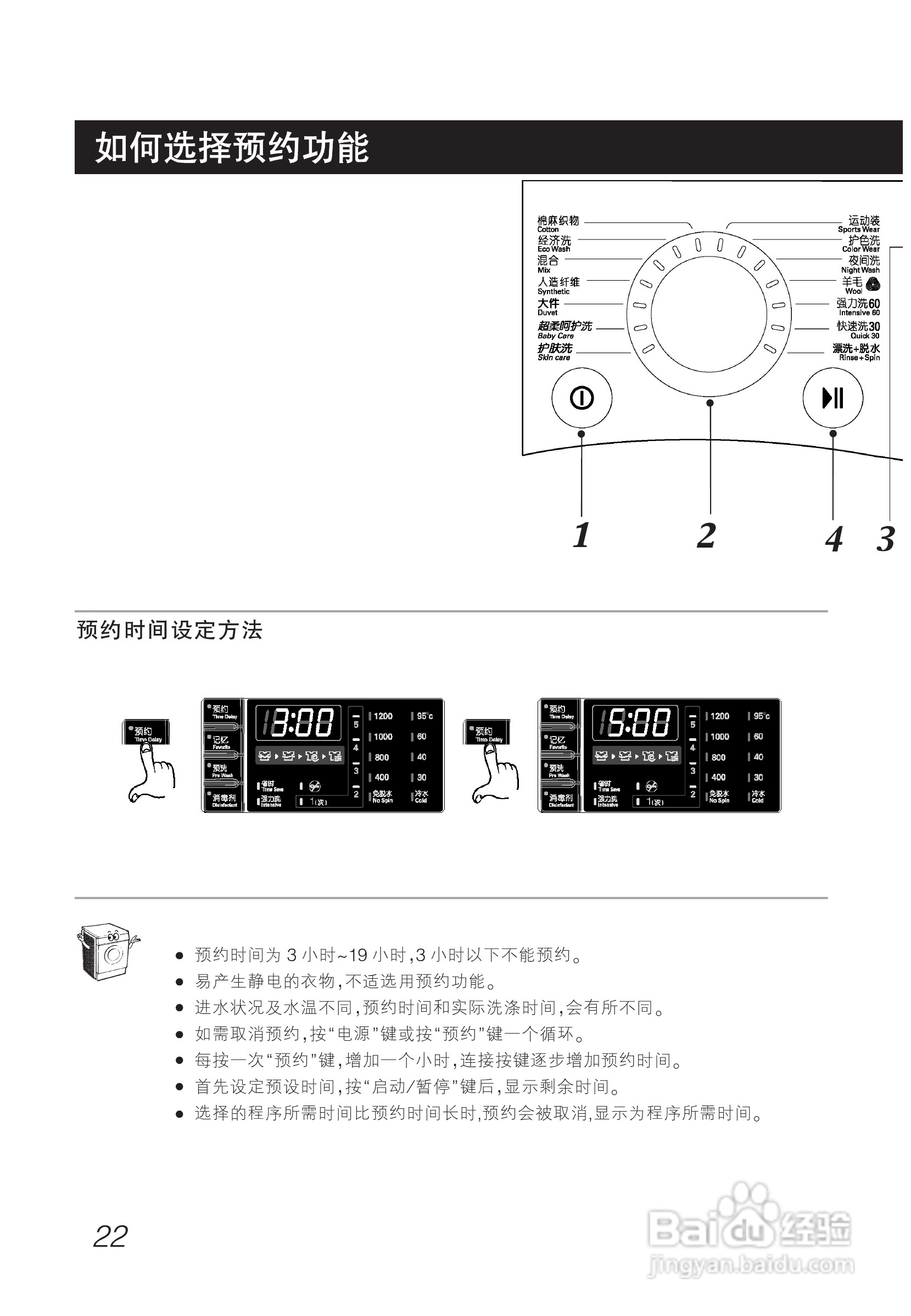 LG WD-A12345D洗衣机使用说明书:[3]