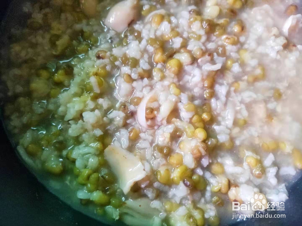 绿豆百合粥---便秘小菜谱