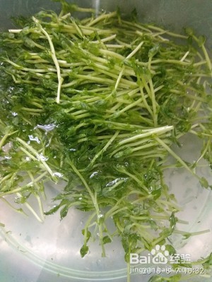 教你怎么做鸡蛋豆腐豌豆苗汤