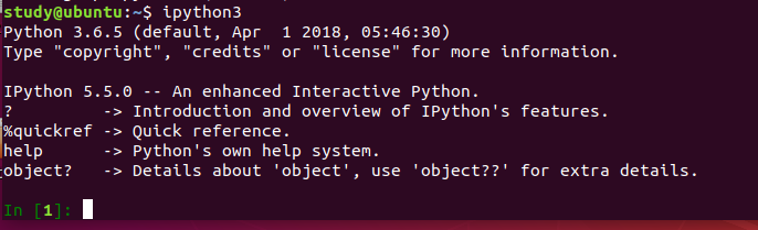 如何区分Ubuntu下Python3自带IDE和Ipython3
