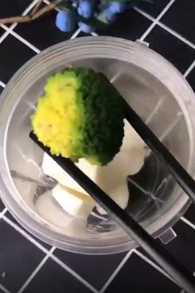 如何做西兰花山药糕