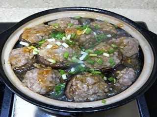 酿香菇粉丝煲怎么做