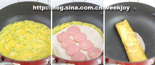 千变万化鸡蛋饼。【早餐蛋饼卷】