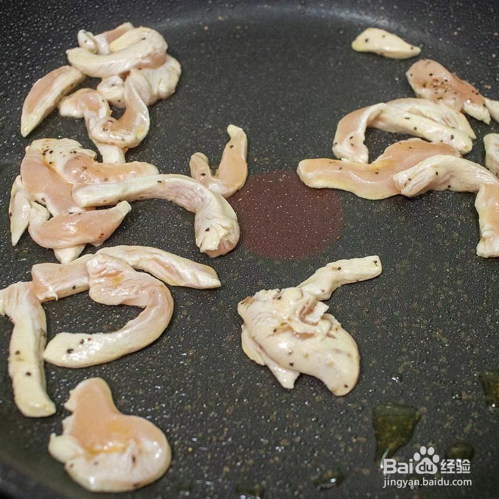 鸡胸肉炒豆皮的做法