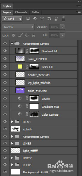 PS建筑插画教程
