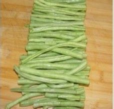 爽口养眼的时令菜——麻汁豆角