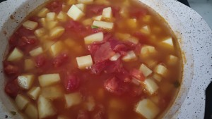 番茄土豆烩饭做法大全