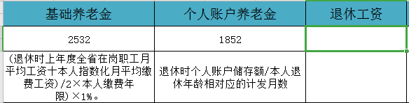 如何用Excel计算特殊工种退休工资