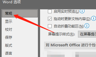 Word2019如何在状态标志上显示名称