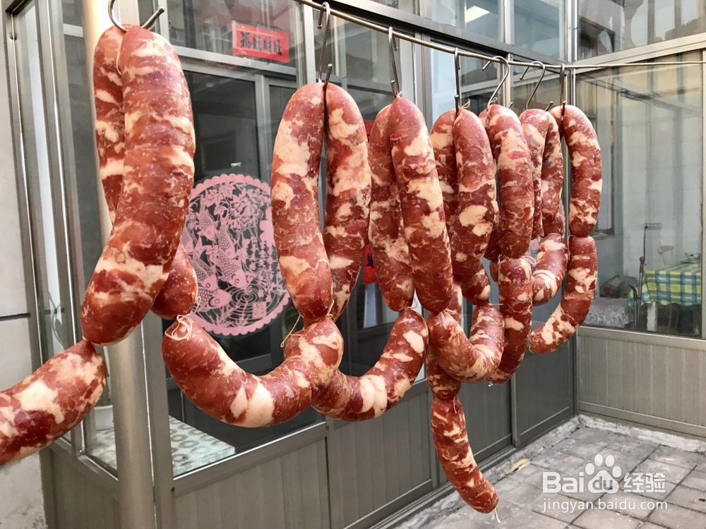 美味可口的香肠