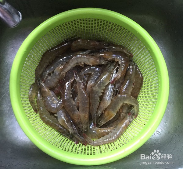 白灼虾的制作方法