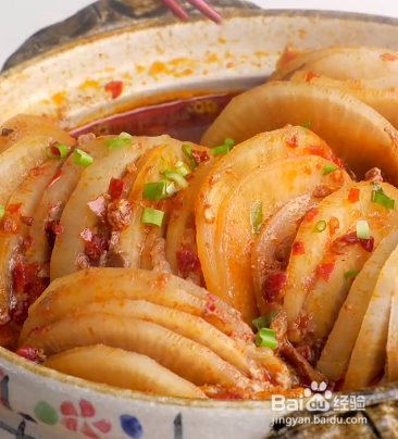 萝卜羊肉片的做法