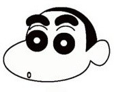 简笔画：可爱的蜡笔小新