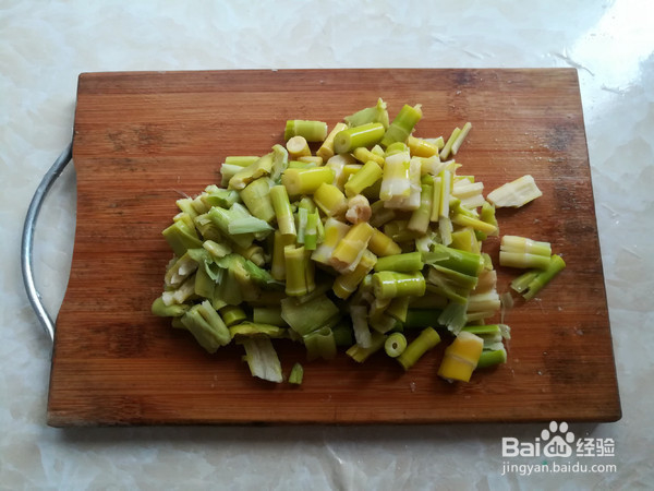 鸡蛋炒小竹笋的做法