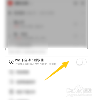 如何设置网易云音乐在无线网中自动下载音乐