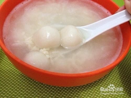 酒酿汤圆地做法 百度经验