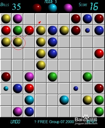 五子彩球小游戏攻略