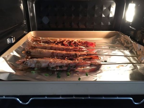 蒜香烤阿根廷红虾