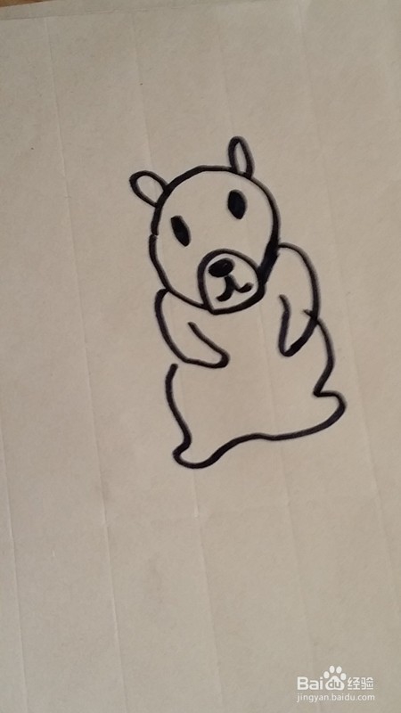 简笔画------松鼠的简单画法