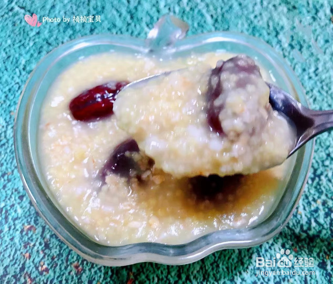 红枣小米燕麦粥的做法