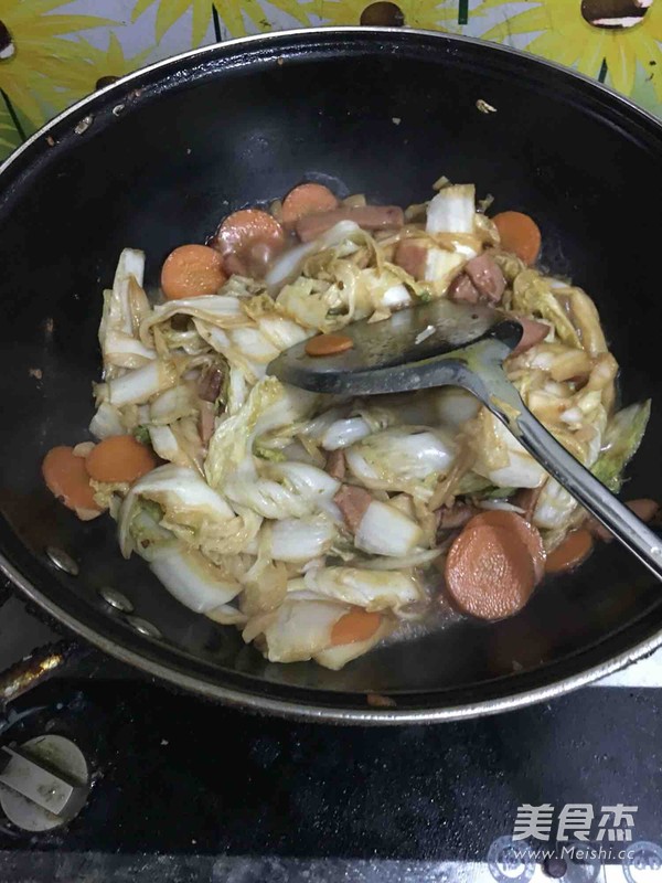 醋溜白菜的做法