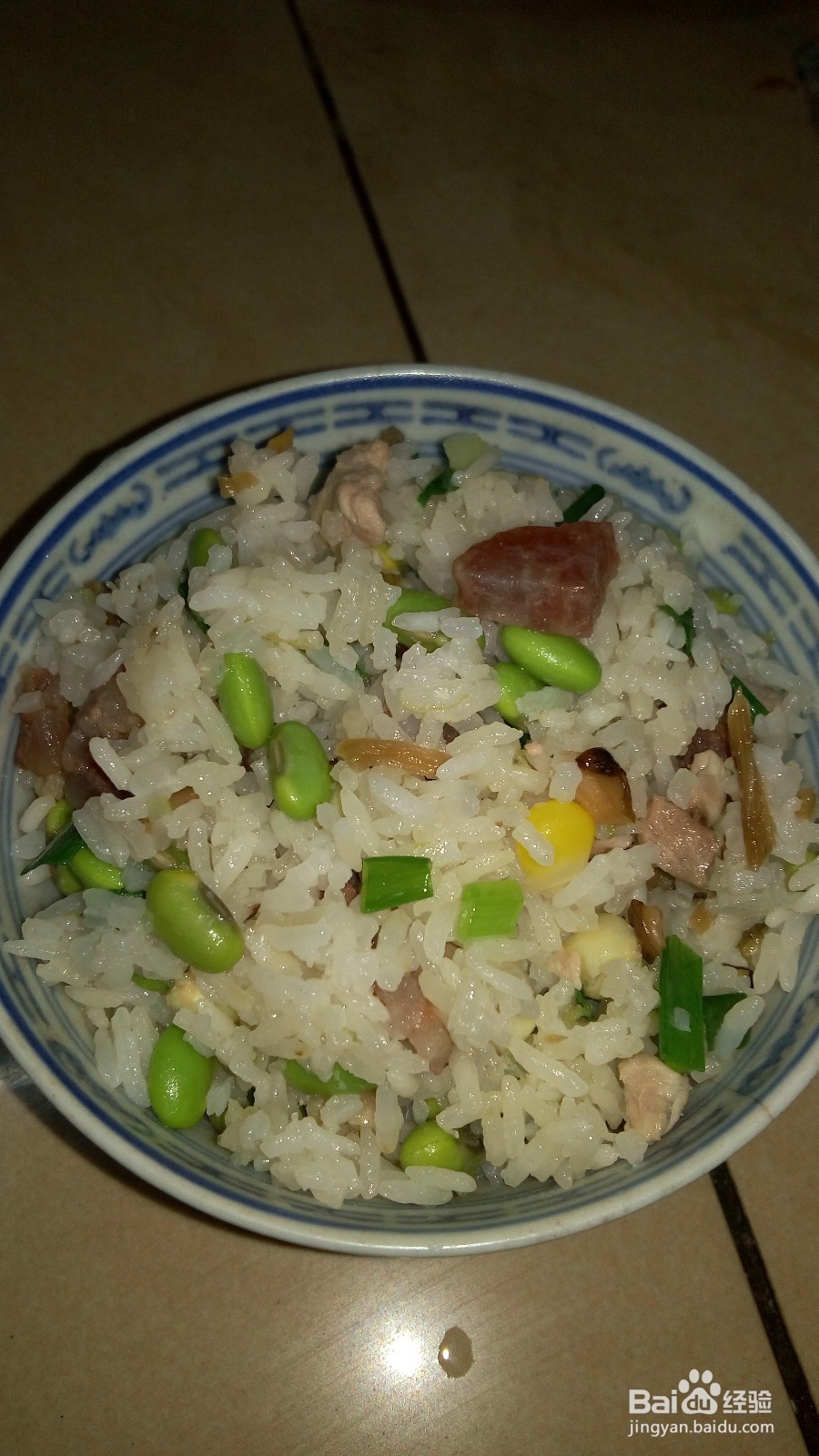 怎样做美味的家常青豆焖饭