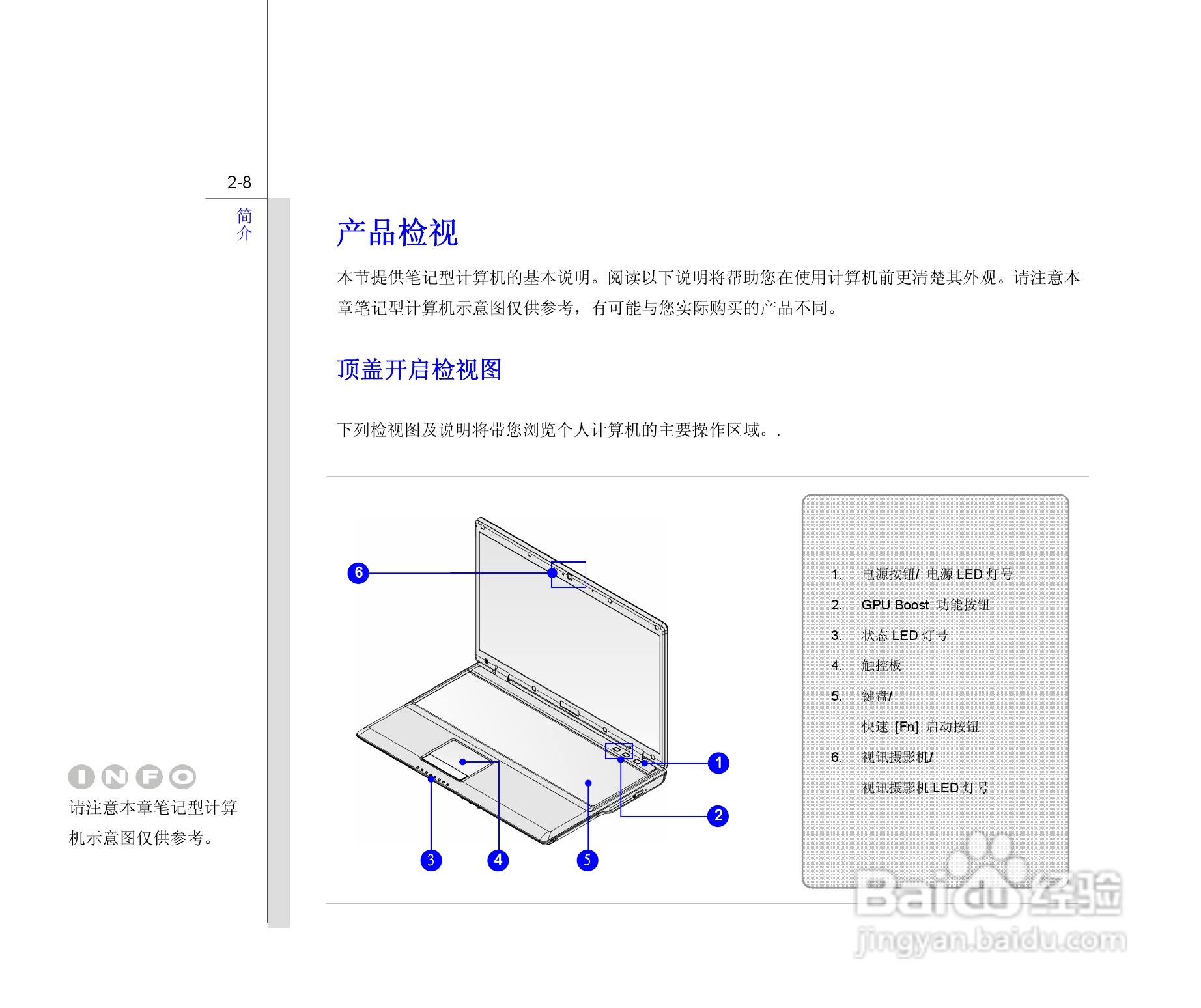 微星MSI CX620笔记本电脑使用说明书:[3]