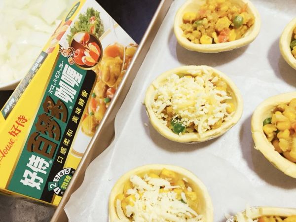 鳕鱼咖喱炒饭蛋挞