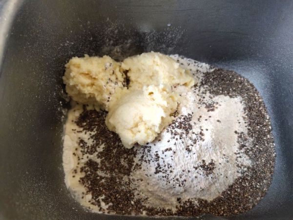 奇亚籽豆渣棍子面包