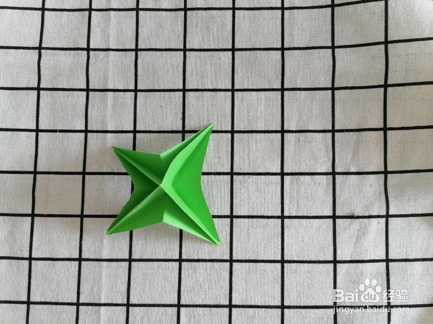 幸运四叶草折纸手工