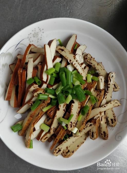 凉调豆腐干的做法