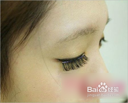教您如何带假睫毛