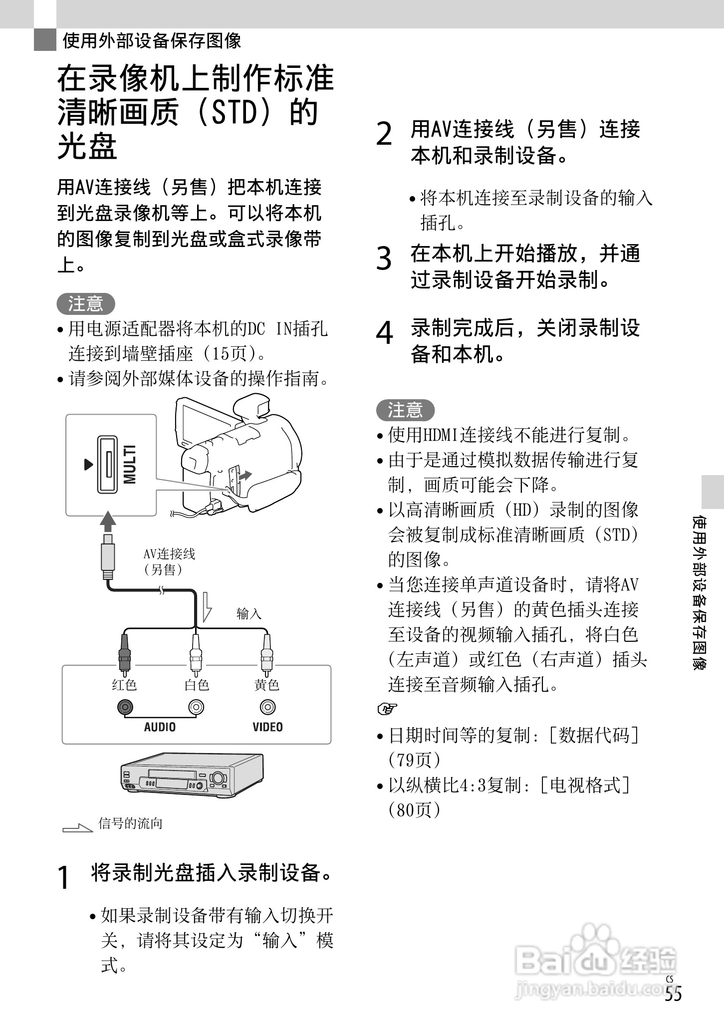 SONY索尼HDR-PJ790VE数码摄像机说明书:[6]