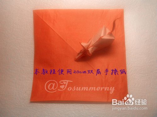 【天の折馆】可爱老鼠折纸实拍教程