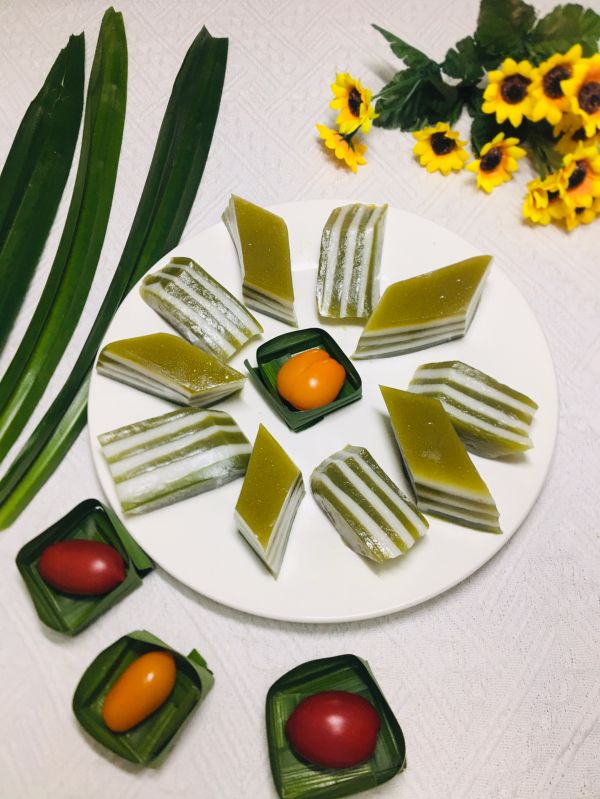 香兰叶马蹄千层糕