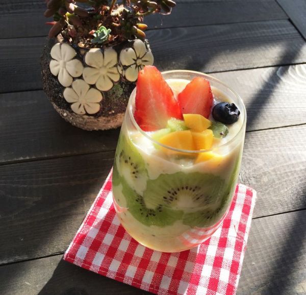 奇异果香蕉思慕雪