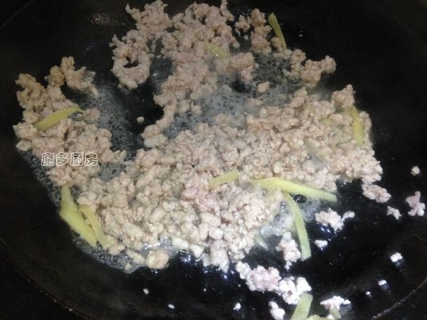 榄菜肉沫四季豆