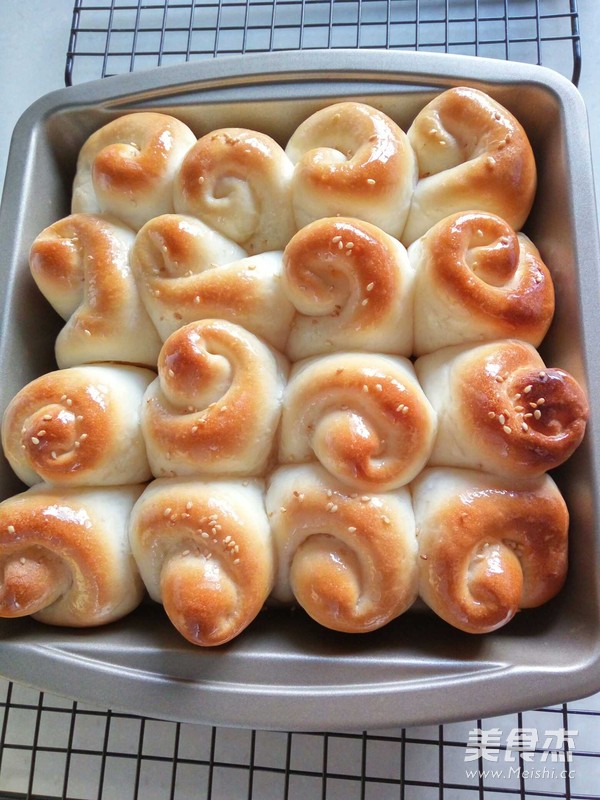 脆底蜂蜜小面包