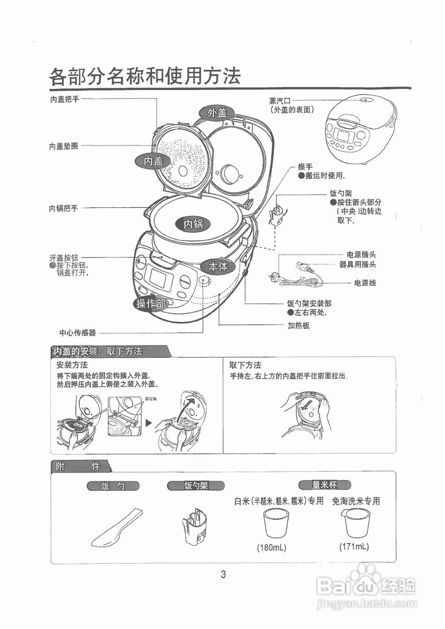 象印电饭煲使用图片