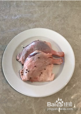 【椒盐脆皮鸭腿】低脂去油