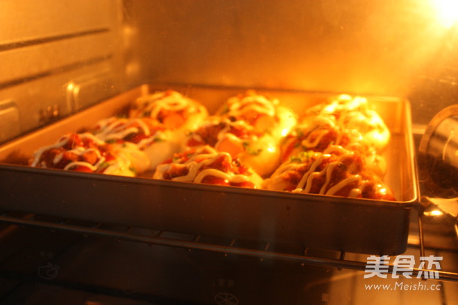 海苔肉松火腿肠小面包