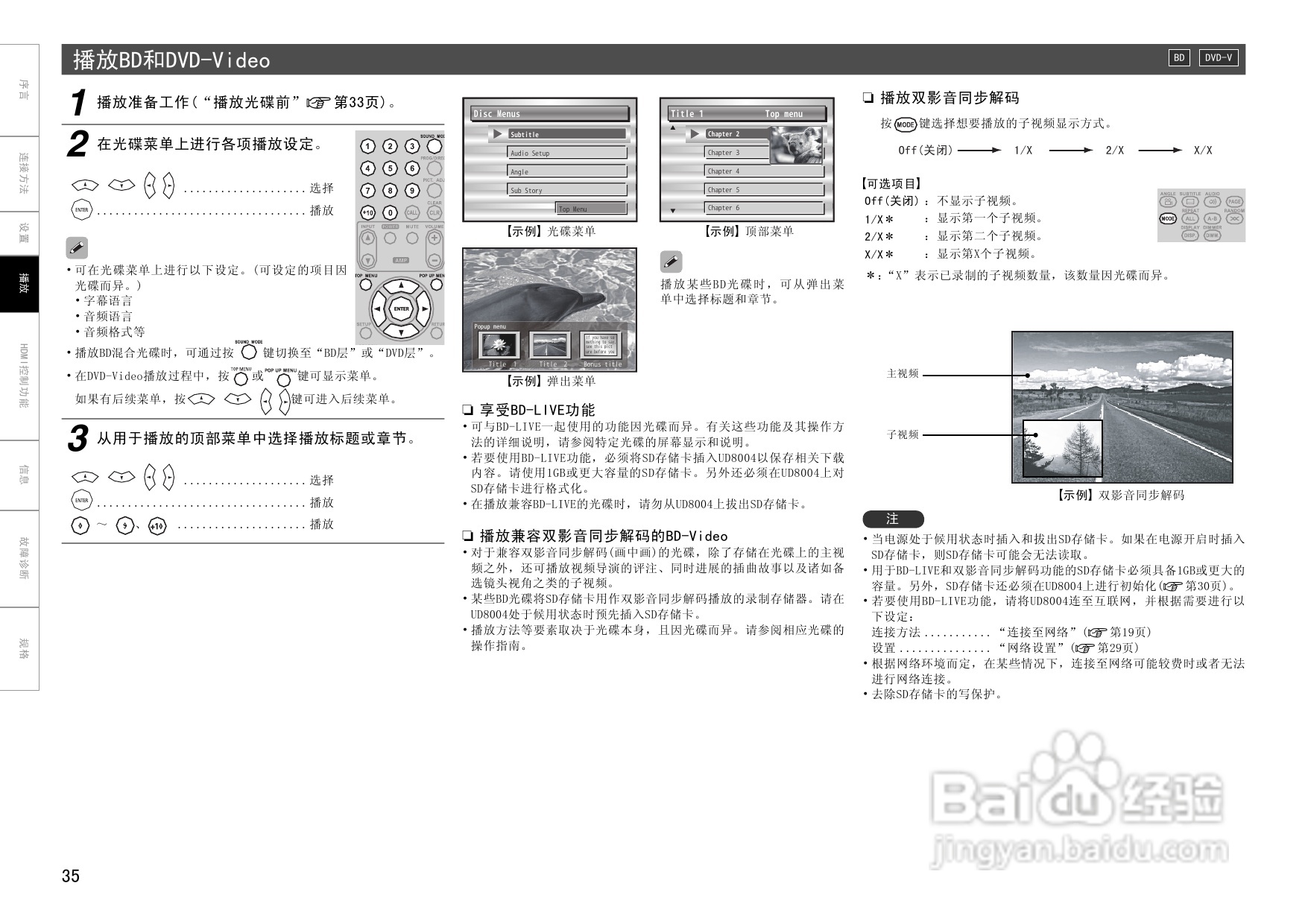 马兰士UD8004.功放使用说明书:[2]