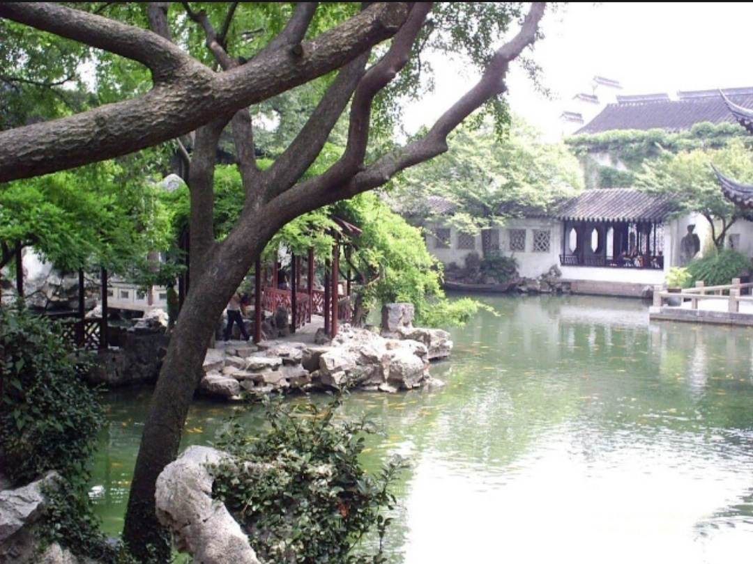 苏州园林与北京园林颜色上的区别