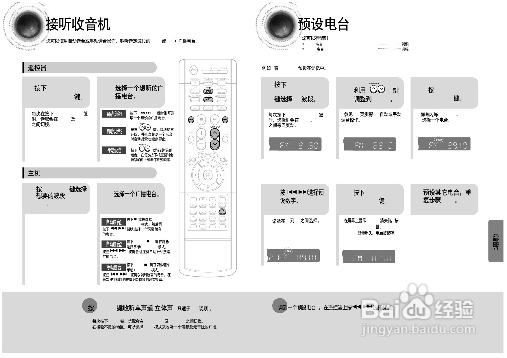 三星HT-DS960家庭影院使用说明书:[2]