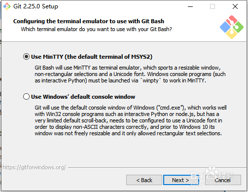 windows环境安装git程序的具体操作方法
