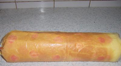 一步步做馋嘴的橙香波点蛋糕