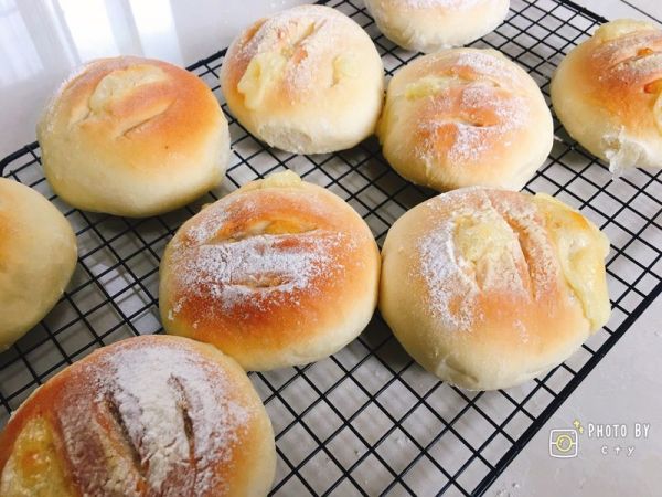 火腿芝士熔岩面包