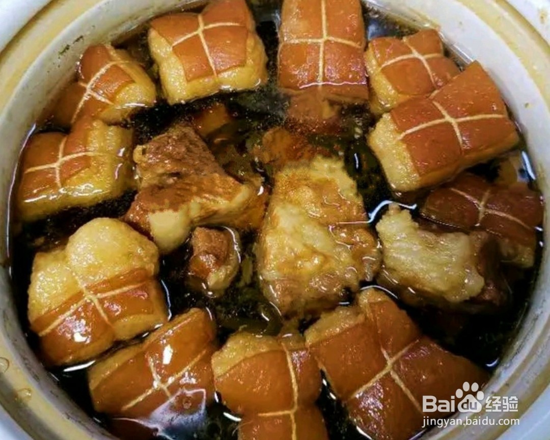 东坡肉的制作过程